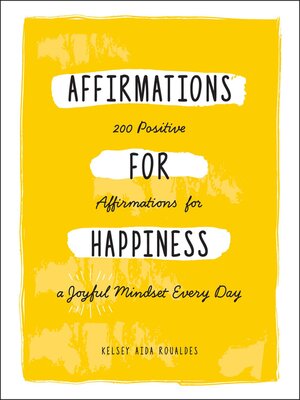 cover image of Affirmations for Happiness